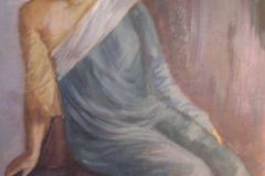 AFFRESCO DI NINFA ALL'INTERNO DI UNA VILLA POMPEIANA